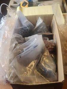 lot 461 image: Generous selection of glassclay beads for jewelry and craft making