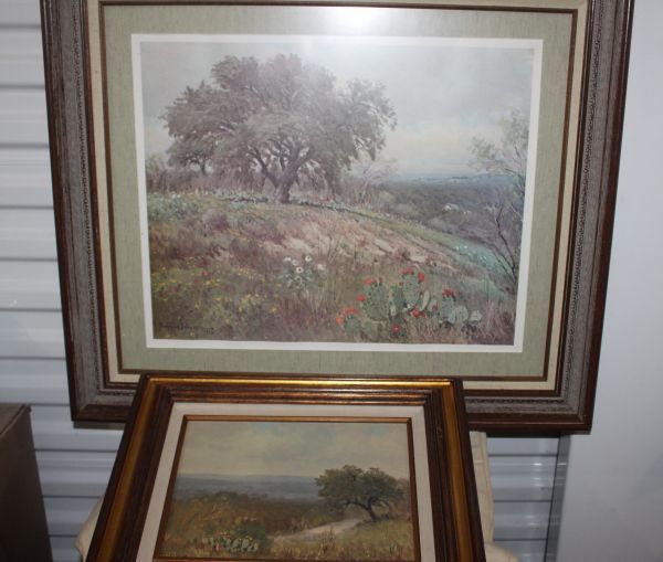 lot 4 image: Framed Artwork Signed by Artist Porfirio Salinas