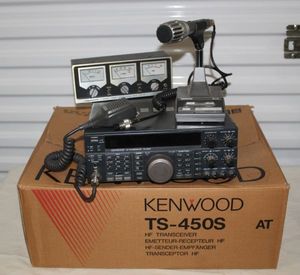 lot 11 image: Kenwood Transceiver Model TS- 450Sand More