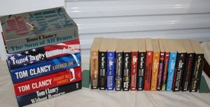 lot 46 image: Tom Clancy Paperback Books