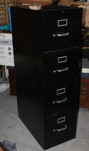 lot 44 image: Metal Filing Cabinet