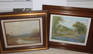 lot 43 image: Framed Artwork Signed by Artist Porfirio Salinas