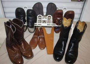 lot 87 image: Mens Shoes, Slippers and Leather Boots all size 9