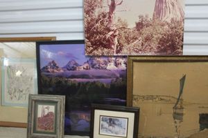 lot 113 image: Framed Artwork Signed by Artist