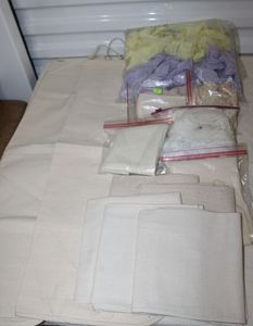 lot 120 image: Large Amount of Needlework Cloth