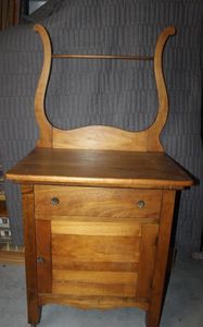 lot 125 image: Vintique Possibly Handmade Cabinet As Shown