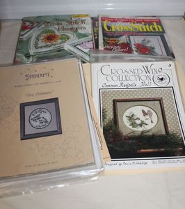 lot 122 image: Large Variety of Cross Stitch and Needlework Patterns