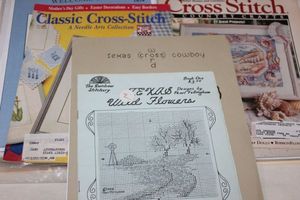 lot 123 image: Large Variety of Cross Stitch and Needlework Patterns