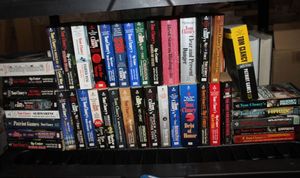 lot 159 image: Books by Tom Clancy