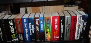 lot 162 image: Hard Back Books, Tom Clancy