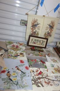 lot 179 image: Beautiful Completed Framed and unframed Cross stitch