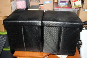 lot 197 image: Two Collapsible Storage Cubes
