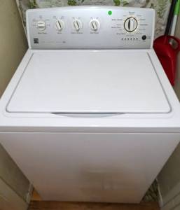 lot 1 image: WORKING KENMORE SERIES 500 HIGH EFFICIENCY WASHING MACHINE $$$
