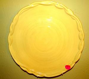 lot 13 image: TRACY PORTER THE OCTAVIA HILL COLLECTION PLATE WITH WALL HANGER
