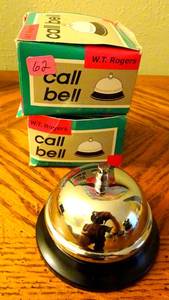 lot 62 image: 2 CALL BELLS NEW IN BOX
