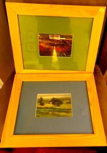 lot 70 image: SET OF FRAMED PICTURES IRELAND COTTAGES - FRAMED AND MATTED UNDER GLASS APPROX 8.5 X 11