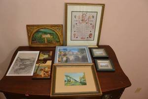lot 99 image: LARGE LOT OF VARIOUS SIZE PICTURES MOST FEATURING SCENES FROM PLACES AROUND THE WORLD