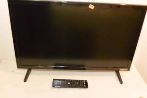 lot 139 image: WORKING VIZIO FLAT SCREEN TV WITH REMOTE $$