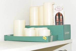lot 144 image: LARGE LOT OF BATTERY POWERED CANDLES