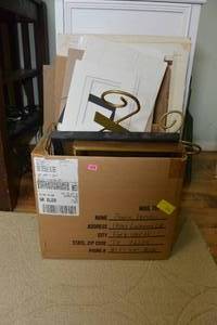 lot 184 image: LOT OF PICTURE FRAME ACCESSORIES