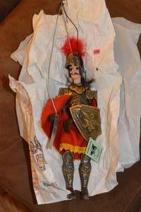 lot 235 image: VINTAGE SICILIAN MARIONETTE ORLANDO - ESTIMATED PERIOD 1960-1969