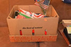 lot 254 image: MISCELLANEOUS BOX LOT AS SHOWN