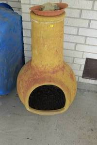 lot 261 image: NICE OUTDOOR CHIMINEA