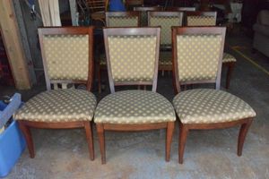 lot 163 image: Set of 8 Dining Chairs