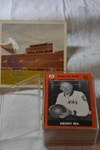 lot 14 image: OSU Trading card set and vintage 1970 stadium photo