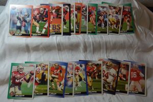 lot 16 image: SF 49ers Trading cards 1991