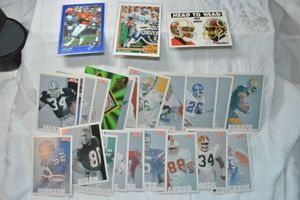 lot 25 image: Misc. NFL Trading cards John Elway, Barry Sanders and more
