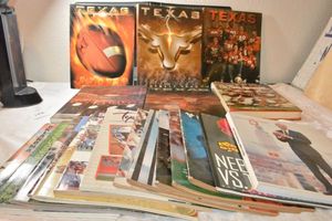 lot 158 image: Univ. of Texas magazines and books