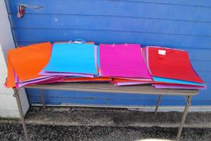 lot 54 image: Lot Of About 40-Mixed Colors Of Gift Bags, ABout 17 x 13