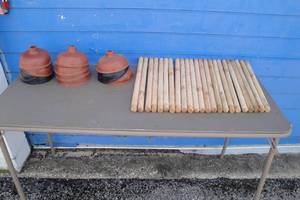 lot 57 image: Lot-12-  Sink  Toilet Plungers With 18-L Handles, Including 12-Extra Handles