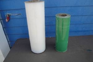 lot 59 image: 2-Rolls Of Shrink Wrap, 1-20-W x 6-12-Rd And 1-15-W x 5-12-Rd