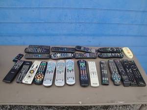 lot 113 image: Lot-24- Mixed Remotes, Mixed Styles, Brands, Sizes And Conditions, Untested