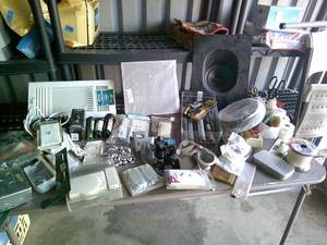lot 140 image: Mixed Lot Of Hardware And Household Repair Items, See Photos.