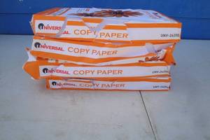 lot 15 image: 4-Reams Of 8-12 x 1 Copy Bond Paper, 500-Sheets Per Ream Pack