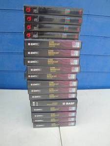 lot 46 image: Lot Of 17-Blank (NEW AND UNUSED) 60-Min. VHS Cassettes