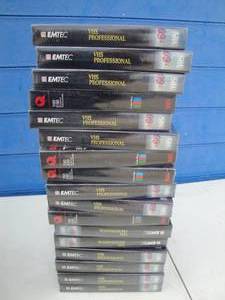 lot 51 image: Lot Of 17-Blank (NEW AND UNUSED) 60-Min. VHS Cassettes
