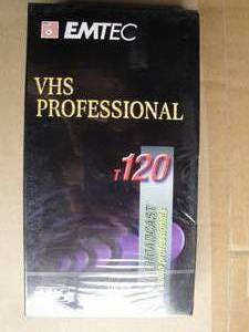 lot 49 image: Lot Of 24-Blank (NEW AND UNUSED) 120-Min. VHS Cassettes