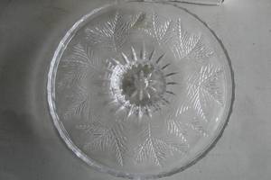 lot 69 image: MIKASA-12-Rd. Holiday Splendor Candle Holder  Serving Tray