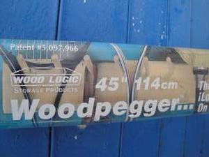 lot 78 image: Woodpegger Storage Rack-Un Open, About 45 x 3