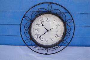 lot 82 image: Chaney Decorative Wall Clock, About 18-Round.