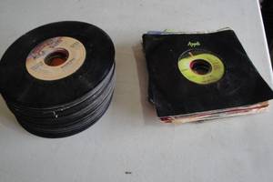 lot 103 image: LOT Of About 50 Vintage 45s Records, Mixed Artists And Conditions