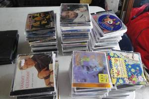 lot 120 image: 130- CDs Various Artists And Genders And 6- Various Gaming CDs