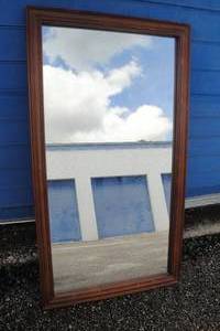 lot 156 image: Vintage Framed Wall Mirror, About 25 X 45