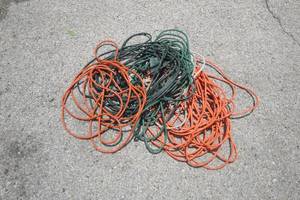 lot 167 image: Lot 5-HD Extension Cords, 2-25-Ft., 1-40-Ft, 1-50-Ft And 1-100-Ft