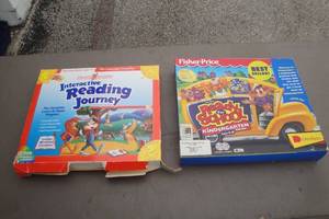 lot 238 image: 2-Childerns Learning Aids, Ready For School And Reader Rabbits Interactive Reading Journey
