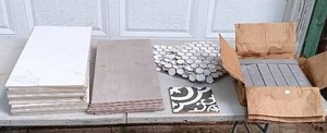 lot 8 image: Nice Selection of Tile Backsplash--See pics